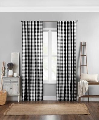 Farmhouse Buffalo Check Curtain Collection