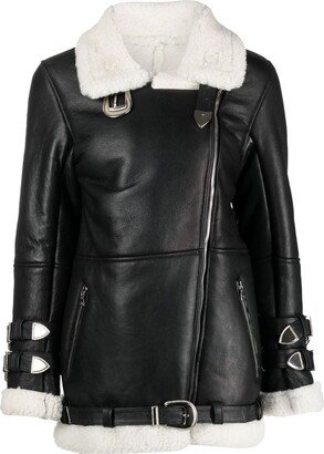 DANCASSAB Wonder leather coat