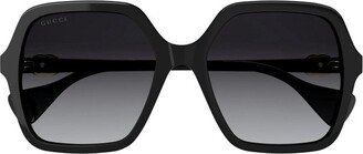 Square Frame Sunglasses-FO