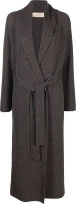 Belted Cashmere Cardi-Coat