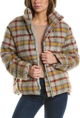 Josh Plaid Puffer Jacket