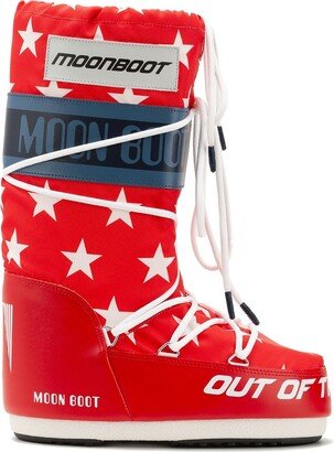 Icon Retrobiker star-print boots-AA