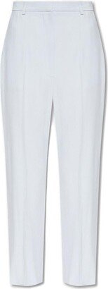 Pleat Detailed Tapered Trousers-AA