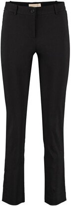 High-Rise Tapered Pants-AA