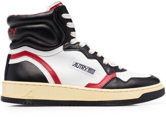 Panelled High-Top Sneakers-AB