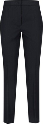 Straight Leg Tailored Trousers-CS