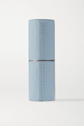 Refillable Leather Case - Sky blue