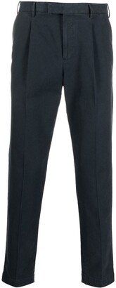 PT Torino Straight-Leg Cotton-Lyocell Trousers