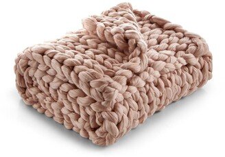 Cozy Tyme Mantisa Chunky Knit Throw Blanket - 50 x 70