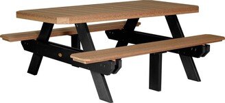 Kunkle Holdings, LLC Poly Lumber 6' Rectangular Picnic Table