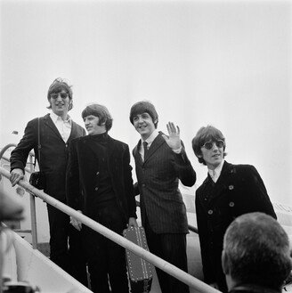 Beatles Leave Home from Getty Images