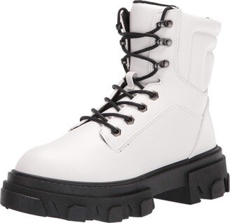 SANTY Women's Short High Top Combat Boot