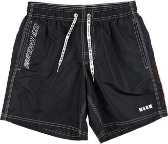 MSGM x SUNDEK Swim Trunks Black