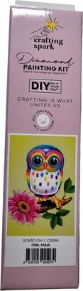 Crafting Spark Diamond Painting Kit Owl Maia CS248 7.9 x 11.8 inches