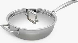 3-ply Non-stick Stainless-steel Chef's pan and lid