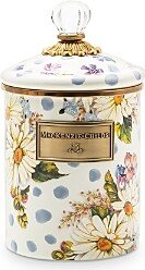 Mackenzie-Childs Wildflowers Enamel Canister, Medium