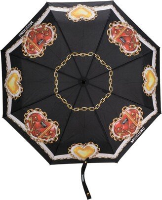 Graphic-Print Umbrella