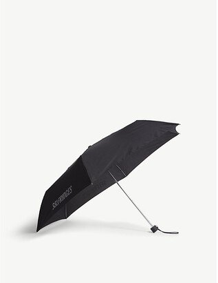 Womens Black/white Selfridges Super Slim Umbrella