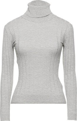 GABARDINE Turtleneck Grey