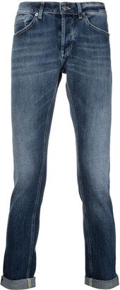 Mid-Rise Skinny-Fit Jeans