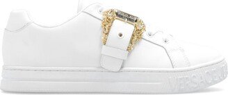 Baroque Buckle Round Toe Sneakers