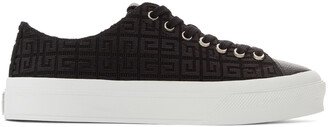 Black 4G Jacquard City Low Sneakers