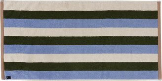 Blue Trio Stripe Bath Mat