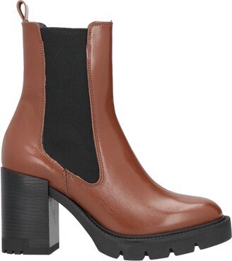 Ankle Boots Brown-AK