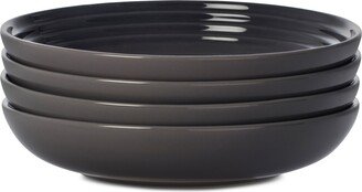 4 Piece 8.5 Stoneware Pasta Bowl Dish Set