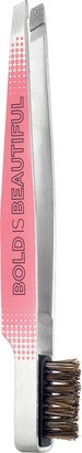 Bold is Beautiful Slant Tweezer & Brow Brush