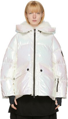 White Iridescent Tellier Jacket