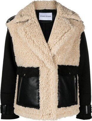 Meara faux-shearling jacket