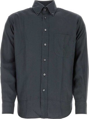 Buttoned Long-Sleeved Shirt-BI