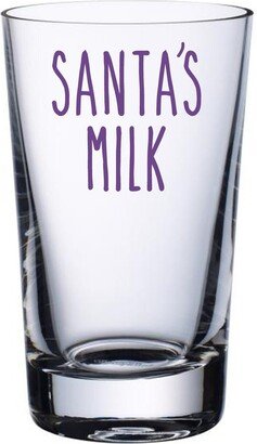 Santa's Milk - Vinyl Sticker Decal Label For Glasses, Mugs, Bottle, Carafe. Gift, Celebrate, Party, Father Christmas, Christmas Eve Box