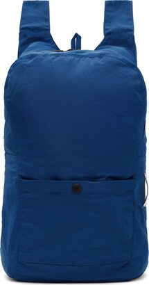 Blue Slim Backpack
