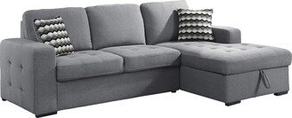 Fremont & Park Savion 2-Piece Sofa Chaise with Storage