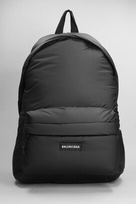 Explorer Backpack In Black Polyamide