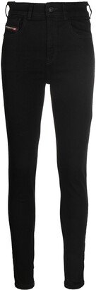 High-Waisted Skinny Jeans-AD