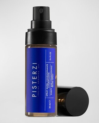 PISTERZI Purify And Conditioning Beard Spray, 0.6 oz.
