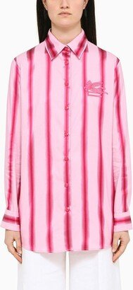 Pink/fuchsia striped shirt