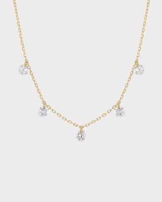 Danae 5-Diamond Necklace