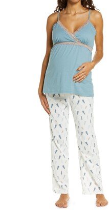 Plume Maternity/Nursing Camisole Pajamas