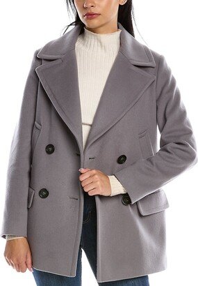 Wool & Cashmere-Blend Coat-AH