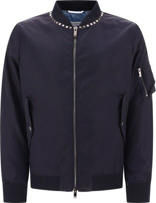 Rockstud Untitled bomber jacket