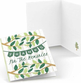 Big Dot of Happiness Family Tree Reunion - Family Gathering Party Thank You Cards (8 count)