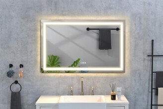 Bathroom Dimmable Anti-Fog Vanity Mirrors with Lights - 48