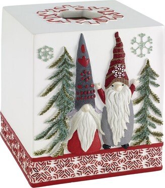 Christmas Gnomes Holiday Resin Tissue Box Cover