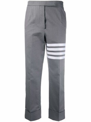 4-Bar stripe tailored trousers-AA