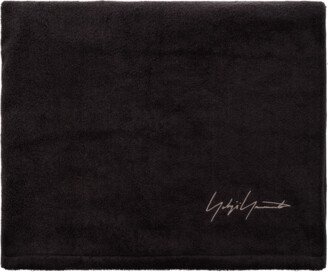 Towel With Logo - Black-AA