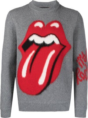 Tongue & Lips jacquard-knit jumper